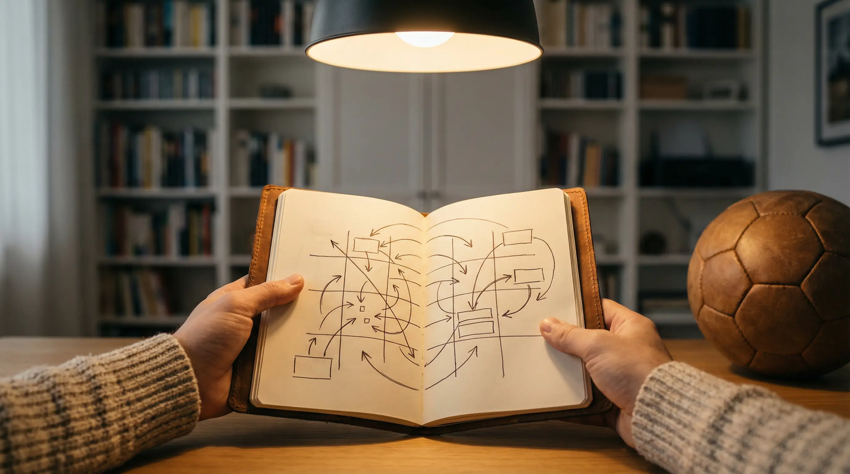 Systemwetten Bundesliga – Notizbuch mit Wettstrategie und Fußball